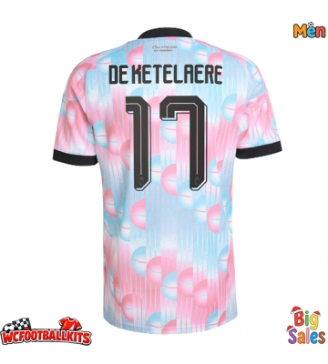 Belgium Charles De Ketelaere #17 Replica Away Stadium Shirt World Cup 2026 Short Sleeve